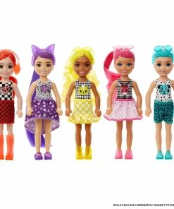 BARBIE COLOUR REVEAL DOLL CHELSEA COLOUR BLOCK SERIES -CRAYOLA Shop BARBIE COLOUR REVEAL DOLL CHELSEA COLOUR BLOCK SERIES 887961920307 GWC60 5
