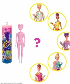 BARBIE COLOUR REVEAL DOLL PALE PINK TUBE -CRAYOLA Shop BARBIE COLOUR REVEAL DOLL PALE PINK TUBE 887961920109 GWC57 5