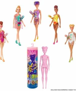 BARBIE COLOUR REVEAL DOLL PALE PINK TUBE -CRAYOLA Shop BARBIE COLOUR REVEAL DOLL PALE PINK TUBE 887961920109 GWC57 6