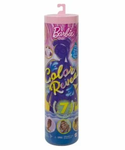 BARBIE COLOUR REVEAL DOLL PALE PINK TUBE