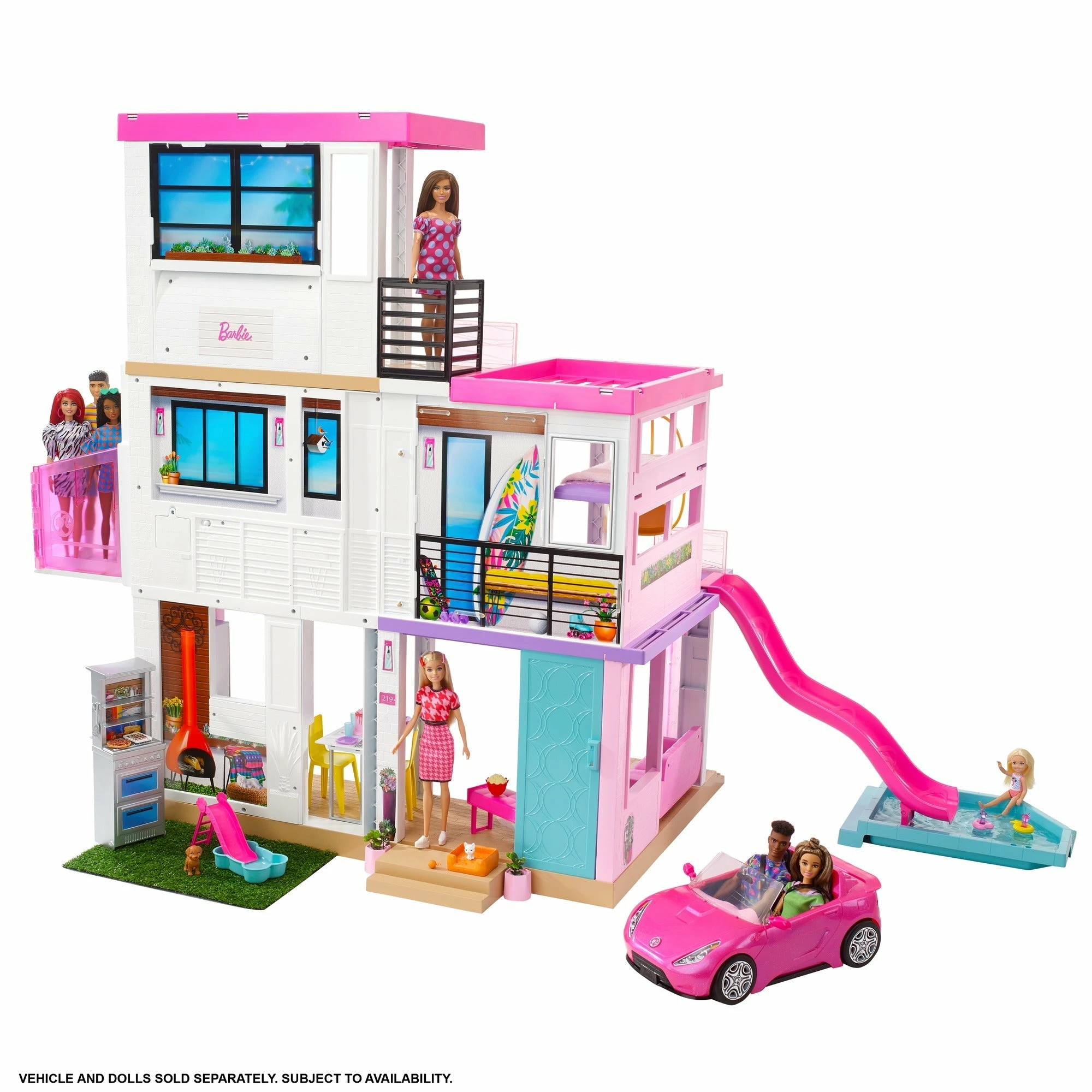 BARBIE DREAMHOUSE DOLLHOUSE PLAYSET 8 BARBIE DREAMHOUSE DOLLHOUSE PLAYSET - Image 8