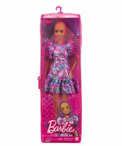 BARBIE FASHIONISTA DOLL #150 FLORAL DRESS