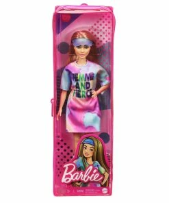 BARBIE FASHIONISTA DOLL #159 TIE-DYE DRESS
