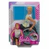 BARBIE KEN FASHIONISTA DOLL WITH WHEELCHAIR