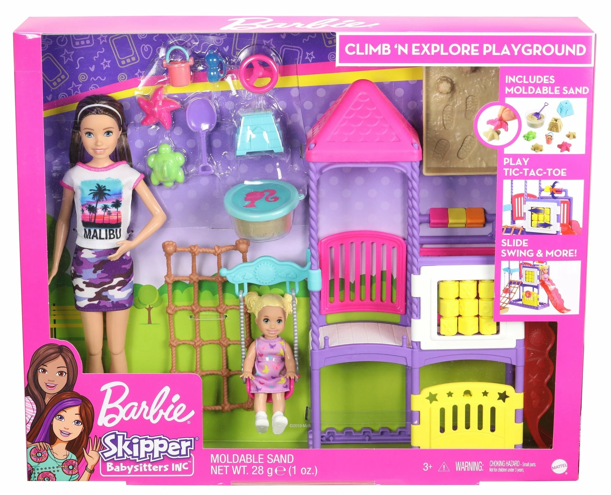 BARBIE SKIPPER BABYSITTERS INC CLIMB AND EXPLORE PLAYGROUND PLAYSET 1 BARBIE SKIPPER BABYSITTERS INC CLIMB AND EXPLORE PLAYGROUND PLAYSET