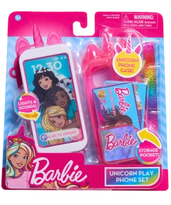 BARBIE UNICORN PLAY PHONE SET