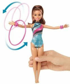 BARBIE DREAMHOUSE ADVENTURES SPIN 'N TWIRL GYMNAST DOLL -CRAYOLA Shop BARBIE DREAMHOUSE ADVENTURES SPIN N TWIRL GYMNAST 3