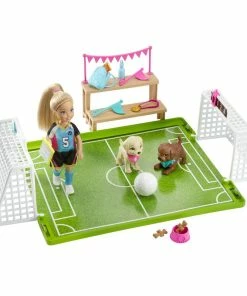 BARBIE CHELSEA SOOCER PLAY SET -CRAYOLA Shop BARBIE FAMILY CHELSEA SOCCER PLAYSET 3