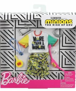 BARBIE FASHIONS MINIONS WHITE T-SHIRT