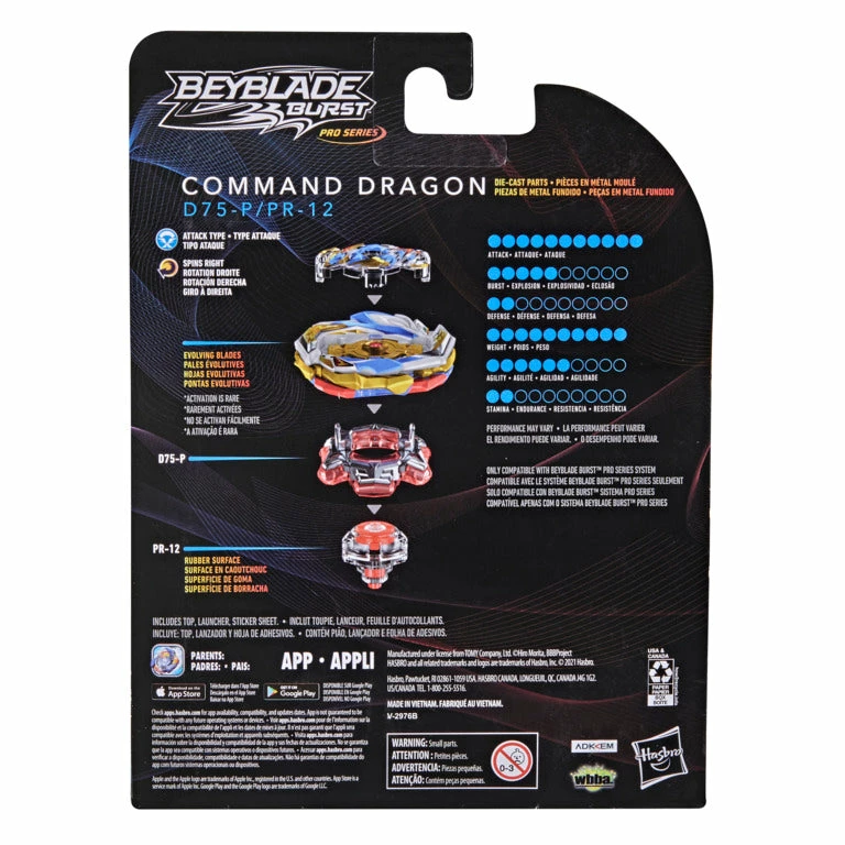 BEYBLADE BURST PRO SERIES STARTER PACK COMMAND DRAGON 3 BEYBLADE BURST PRO SERIES STARTER PACK COMMAND DRAGON - Image 3