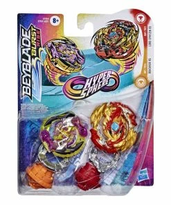 BEYBLADE BURST RISE HYPERSPHERE DUAL PACK ROKTAVOR R5 & LORD SPRYZEN S5