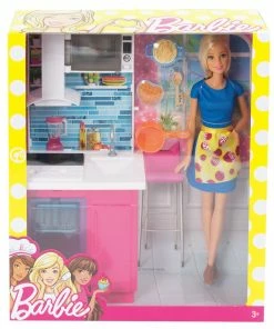 BARBIE ROOM AND DOLL KITCHEN