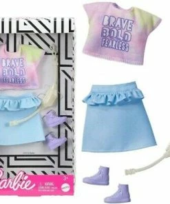 BARBIE FASHIONS BRAVE BOLD FEARLESS TOP AND SKIRT