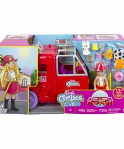 BARBIE CHELSEA CAN BE... FIRE FIGHTER WITH FIRE ENGINE