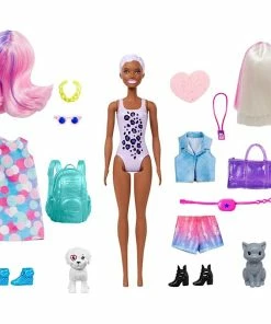 BARBIE ULTIMATE COLOR REVEAL DOLL CARNIVAL TO CONCERT -CRAYOLA Shop BarbieReveal CarnivaltoConcert5