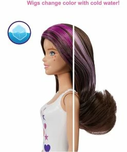 BARBIE ULTIMATE COLOR REVEAL DOLL DOG PARK TO MOVIE NIGHT -CRAYOLA Shop BarbieRevealDogParktoMovies2