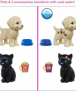 BARBIE ULTIMATE COLOR REVEAL DOLL DOG PARK TO MOVIE NIGHT -CRAYOLA Shop BarbieRevealDogParktoMovies3