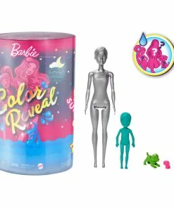 BARBIE COLOR REVEAL SLUMBER PARTY FUN DOLLS AND ACCESSORIES
