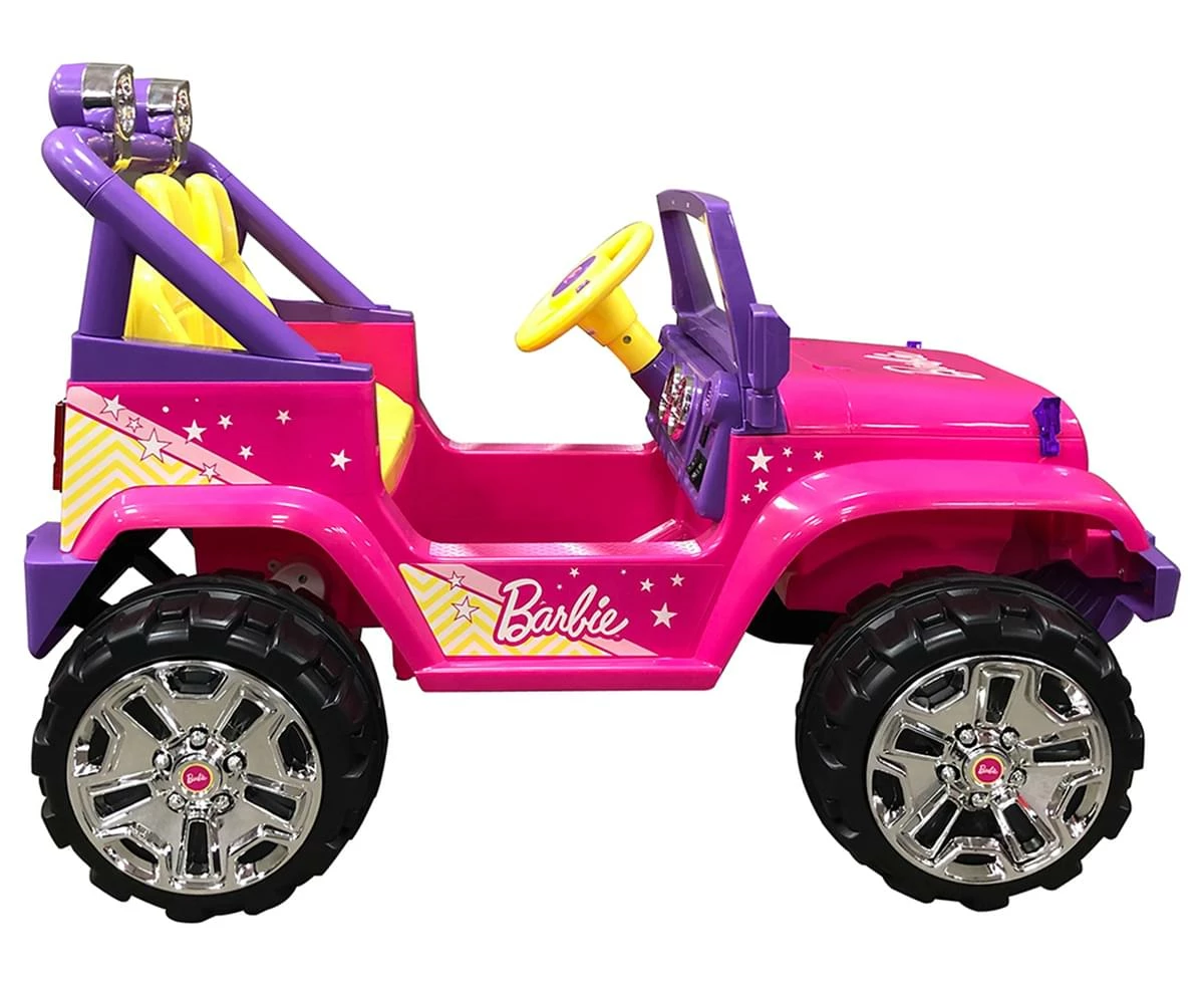 BARBIE 12 VOLT 4X4 JEEP RIDE ON 2 BARBIE 12 VOLT 4X4 JEEP RIDE ON - Image 2