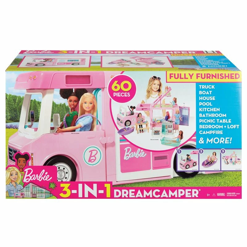 BARBIE 3-IN-1 DREAM CAMPER 1 BARBIE 3-IN-1 DREAM CAMPER