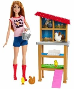 BARBIE CAREER DOLL & PLAYSET CHICKEN FARMER