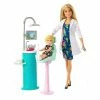 BARBIE CAREER DOLL & PLAYSET DENTIST BLONDE HAIR