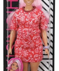 BARBIE FASHIONISTA DOLL #151 RED PAISLEY OUTFIT