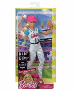BARBIE MADE TO MOVE DOLL BASEBALLER