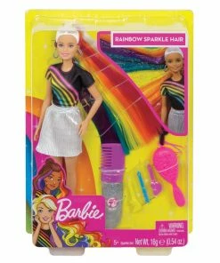 BARBIE RAINBOW SPARKLE HAIR DOLL