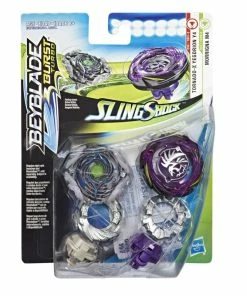 BEYBLADE BURST TURBO SLINGSHOCK DUAL PACK TORNADO-X YEGDRION Y4 & MORRIGNA M4