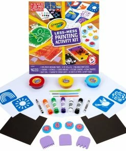 CRAYOLA LESS MESS PAINTING ACTIVITY KIT -CRAYOLA Shop CR046941 result