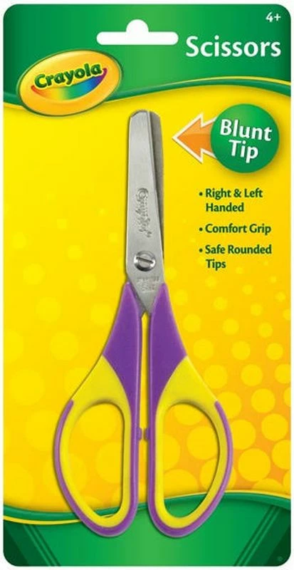 CRAYOLA BLUNT TIP SCISSORS 1 CRAYOLA BLUNT TIP SCISSORS