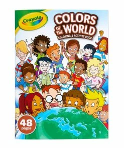 CRAYOLA COLORS OF THE WORLD COLORING & ACTIVITY BOOK