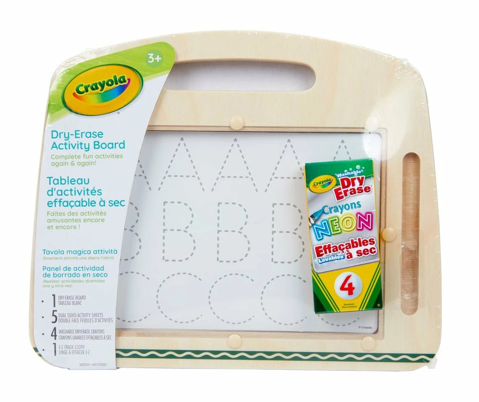 CRAYOLA DRY ERASE ACTIVITY BOARD 1 CRAYOLA DRY ERASE ACTIVITY BOARD