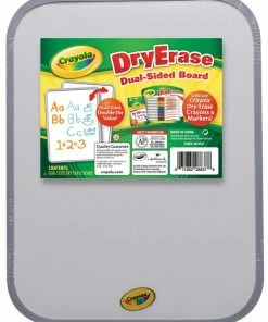CRAYOLA DRY ERASE DUAL SIDE BOARD