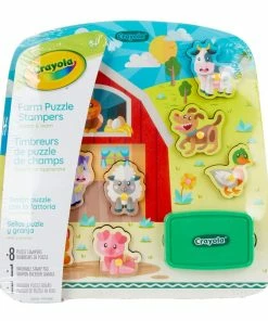 CRAYOLA FARM PUZZLE STAMPERS