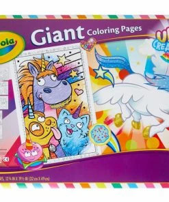 CRAYOLA GIANT COLOURING PAGES UNI CREATURES 5 CRAYOLA GIANT COLOURING PAGES UNI CREATURES -CRAYOLA Shop CRAYOLA GIANT COLOURING PAGES UNI CREATURES 3 b416cc32 b4c0 46c6 ac63 8dba0f33470b