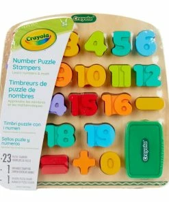 CRAYOLA NUMBER PUZZLE STAMPERS