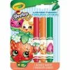 CRAYOLA SHOPKINS MARKERS STRAW KISS