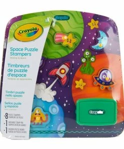 CRAYOLA SPACE PUZZLE STAMPERS