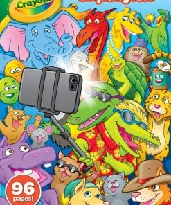 CRAYOLA #SQUADGOALS 96 PAGE COLOURING BOOK