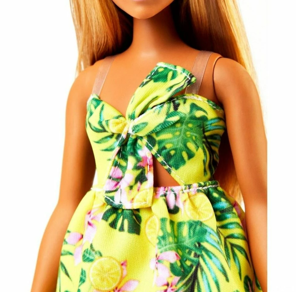 BARBIE FASHIONISTA DOLL TROPICAL BOW DRESS 3 BARBIE FASHIONISTA DOLL TROPICAL BOW DRESS - Image 3