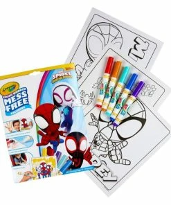 CRAYOLA COLOUR WONDER MESS FREE COLOURING MARVEL SPIDEY AND HIS AMAZING FRIENDS -CRAYOLA Shop Capture2 151 bca87595 5103 458c 885f b576dbb614f3