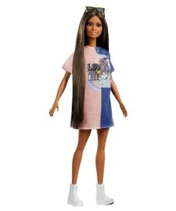 BARBIE FASHIONISTA DOLL #103 COLOR-BLOCKED DRESS -CRAYOLA Shop Capture 502 36526454 e5eb 4180 843a 609bf4e92aa6