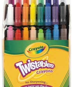 CRAYOLA MINI TWISTABLES CRAYONS 24 PACK