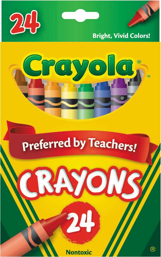 CRAYOLA CRAYONS 24 PACK 1 CRAYOLA CRAYONS 24 PACK