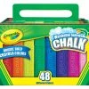 CRAYOLA 48 PIECE SIDEWALK CHALK BOXED