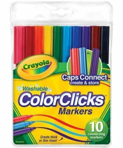 CRAYOLA COLOR CLICKS MARKERS 10 PACK