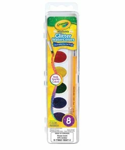 CRAYOLA GLITTER WATERCOLOR 8 PACK