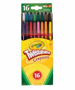 CRAYOLA TWISTABLE CRAYONS PACK 16